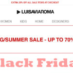 Luisaviaroma Black Friday Deals, Sales and Ads