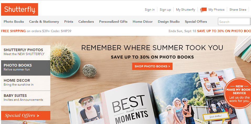 Shutterfly Black Friday Deals, Sales & Ads