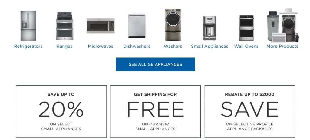 GE Appliances Black Friday Deals